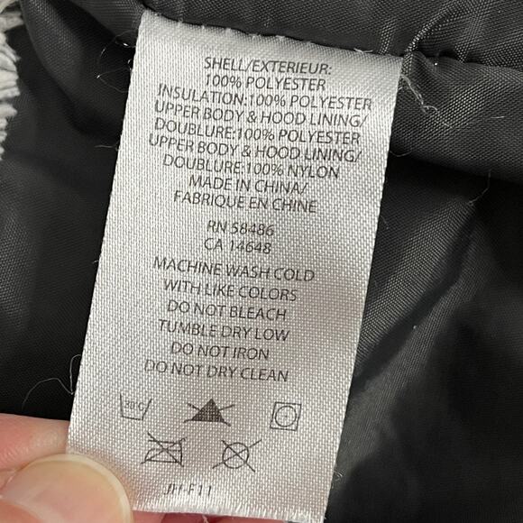 White Sierra Lined Jacket Kids Blue/Purple Zip Front XS (6/6X) - Picture 12 of 12